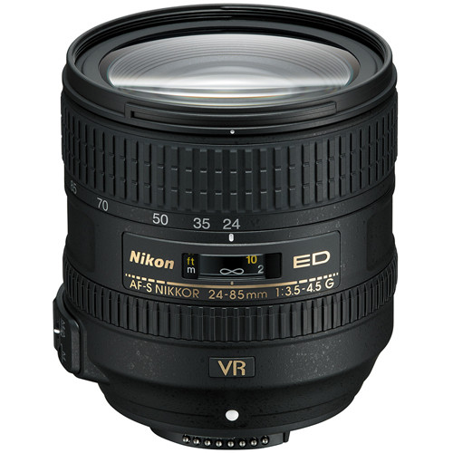 Lente Nikon AF-S NIKKOR 24-85mm f/3.5-4.5G ED VR